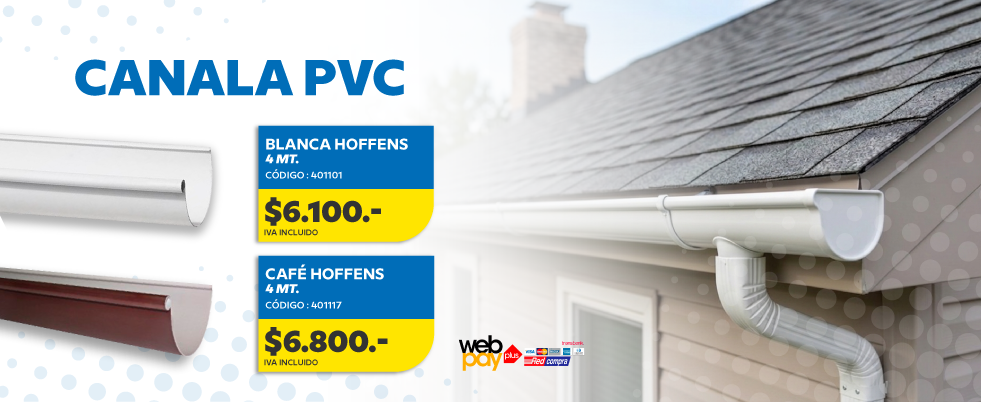 Canaleta PVC